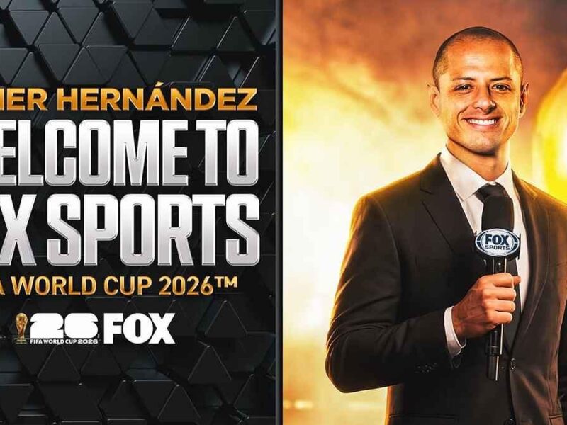 Chicharito Hernández es el nuevo comentarista de FOX Sports (Estados Unidos) para el Mundial 2026