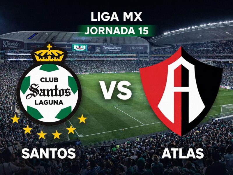 Cierre de jornada trascendental ¿A qué hora juega Santos vs. Atlas?