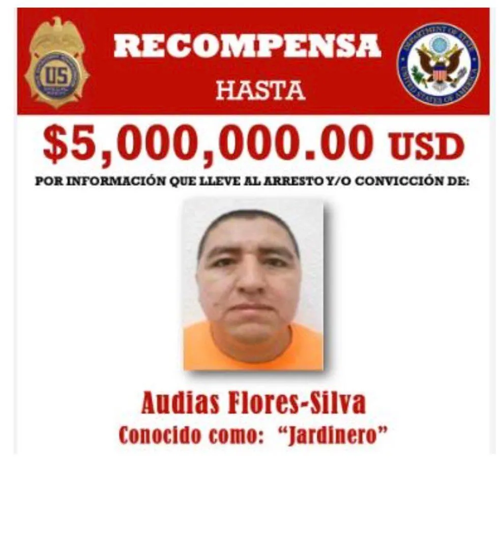 Detienen a Audias Flores Silva 'El Jardinero', alto mando del CJNG, Harfuch