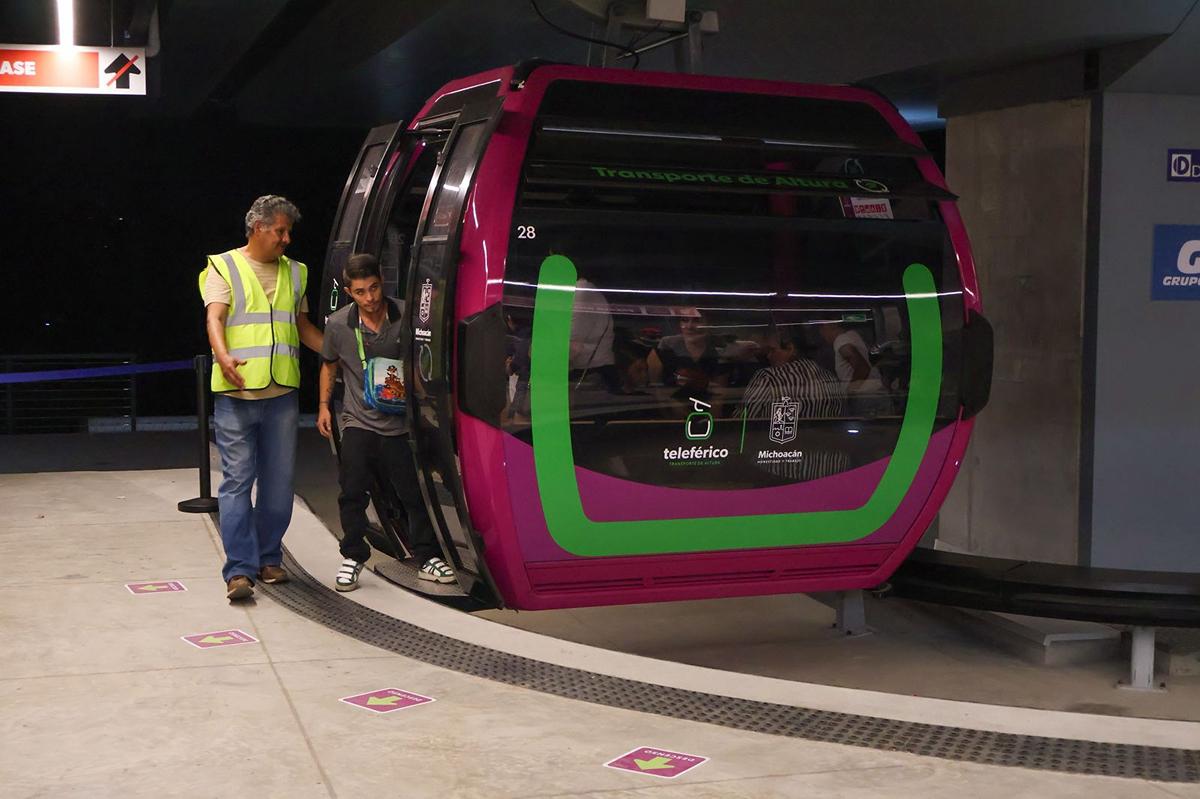 El teleférico de Uruapan, un modelo de transporte inclusivo y gratuito