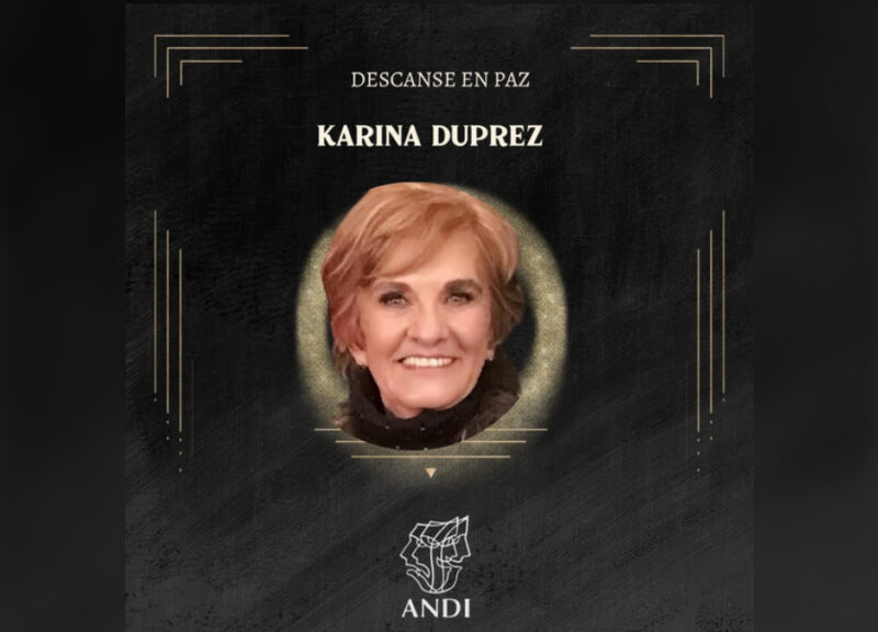 Fallece a los 79 años Karina Duprez, icónica actriz y directora de telenovelas en México