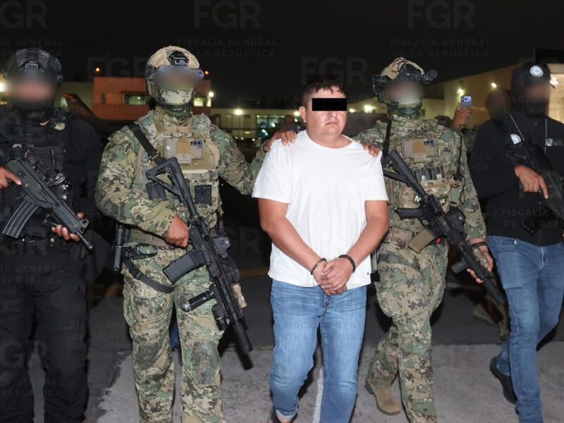 FGR obtiene prisión preventiva en contra de Audias N "El Jardinero"