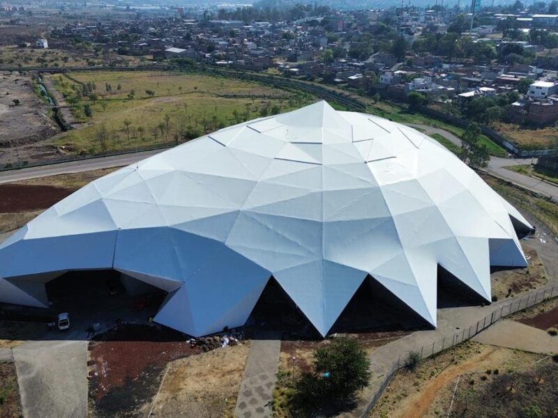 Gobierno estatal concluye rehabilitación del domo del Bicentenario