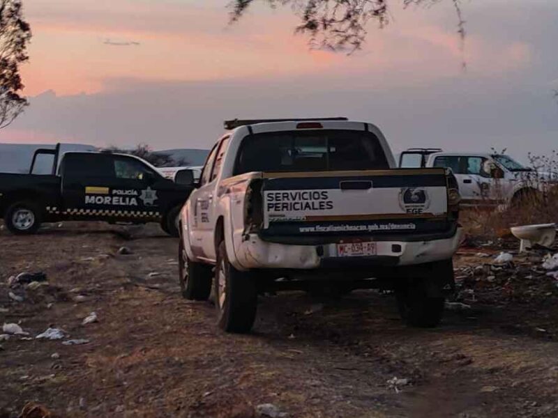 Hallan cuerpo de hombre sin vida en Morelia 1