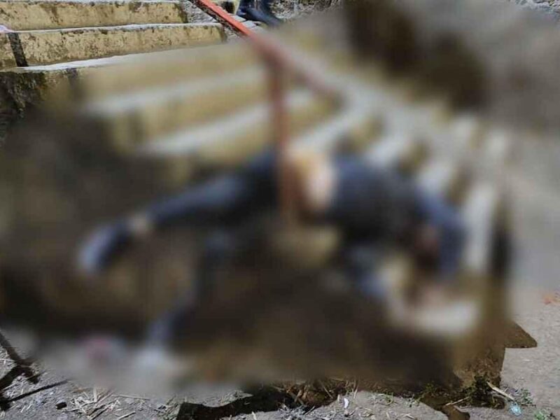 Hombre es asesinado a balazos en la colonia Benito Juárez en Uruapan