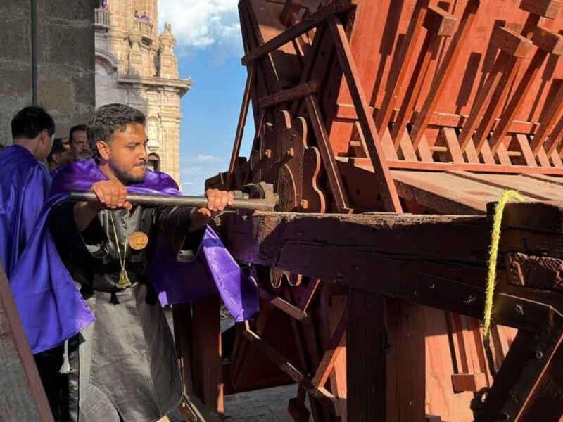 ¡Impresionante! Así suena la única Matraca monumental activa en todo México