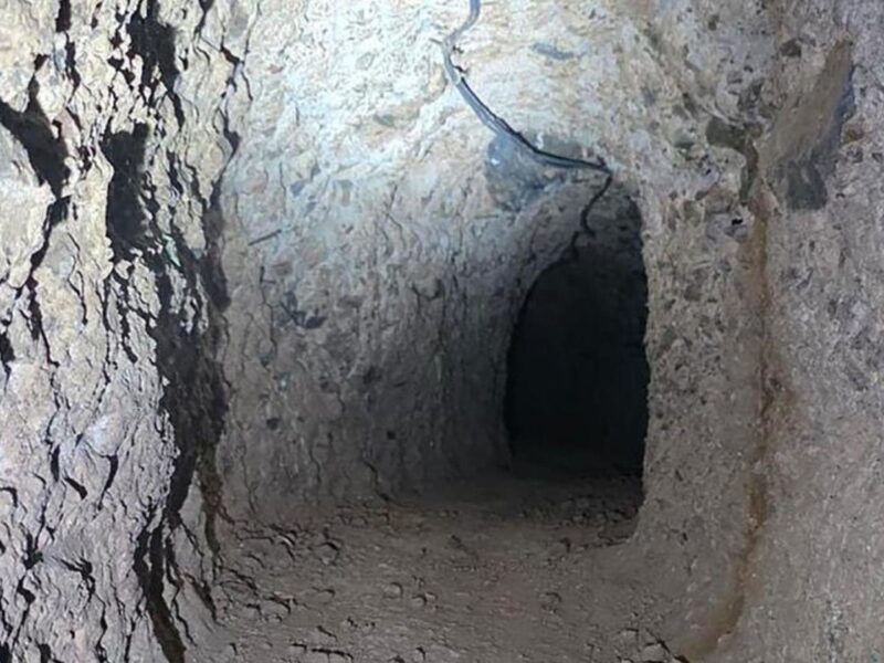 Inhabilitan túnel clandestino en Nogales, Sonora