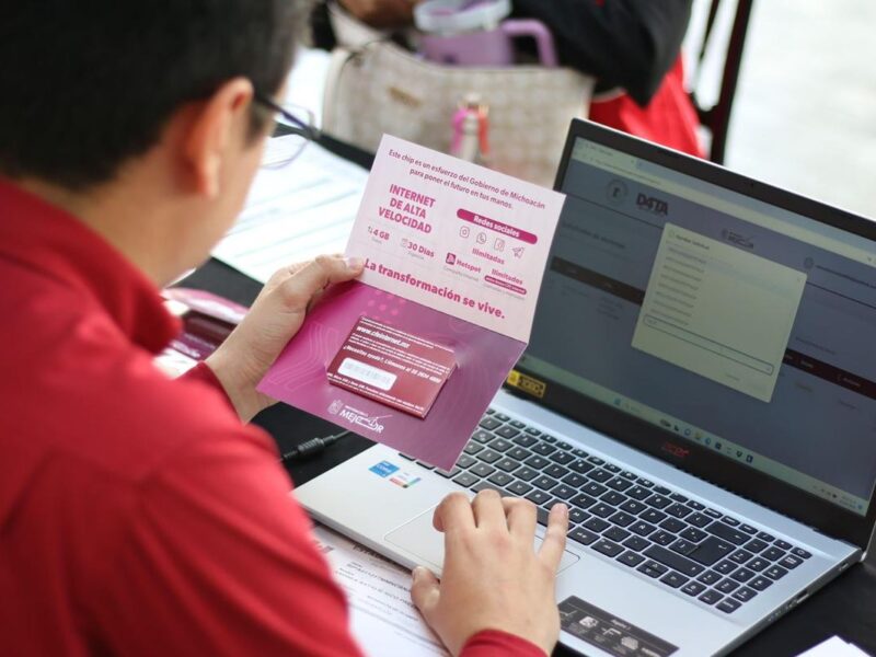 Internet gratis para nicolaitas con D4TA: ubica aquí dónde recoger tu chip en Michoacán