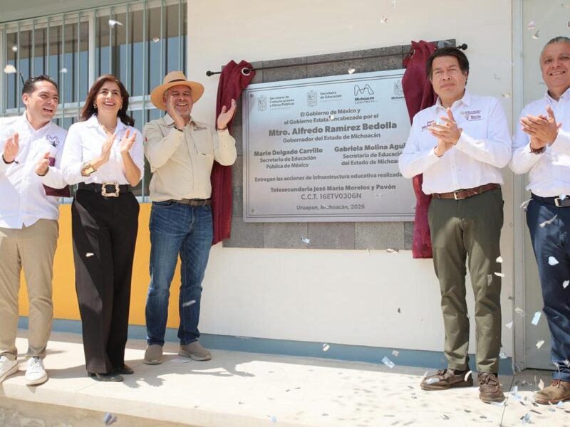 Junto a la presidenta logramos obra educativa histórica: Gabriela Molina