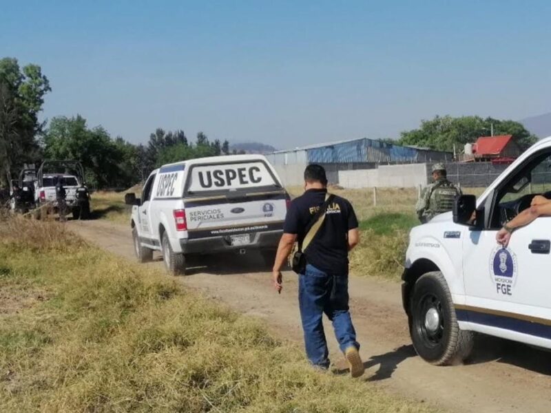 Localizan a dos personas calcinadas en una comunidad de Epitacio Huerta en Michoacán