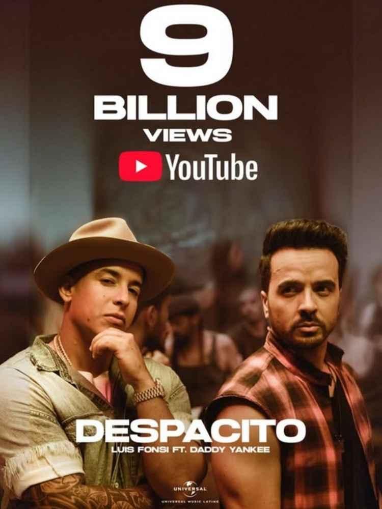 Luis Fonsi y Despacito: Récord de 9 mil millones en YouTube 1