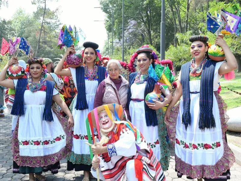 Michoacán está en Los Pinos y hace gala de su riqueza productiva y cultural