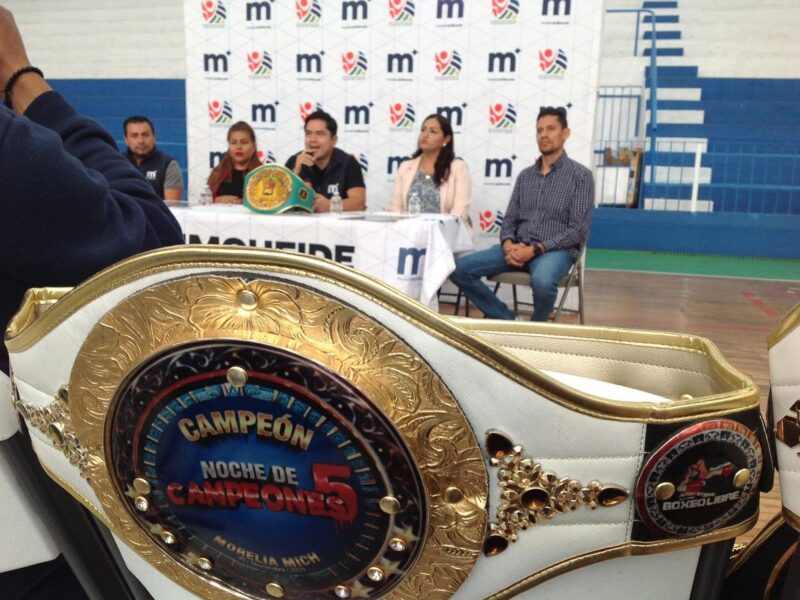 Morelia, sede del Torneo Internacional de Box por la Justicia y Paz en Michoacán
