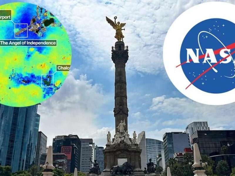 NASA confirma hundimiento acelerado en la Ciudad de México 1