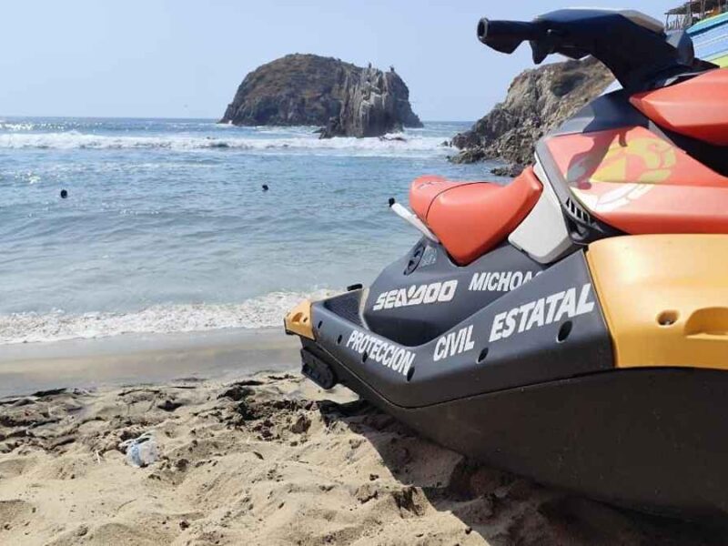 PC estatal emite aviso preventivo por mar de fondo en costas del Pacífico