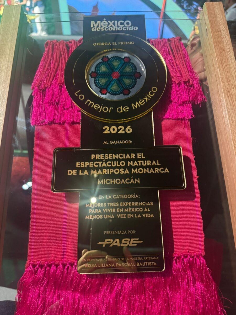 Premian a Michoacán por la Monarca como la mejor experiencia natural de México-1