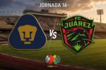 Pumas enfrentará a Juárez en la J16, se juega el subliderato de Liga MX