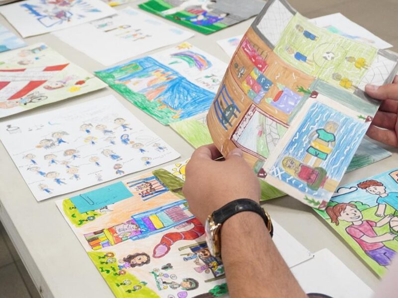 Recibe la CEDH 8 mil 523 dibujos para concurso infantil de Ilumina tus derechos