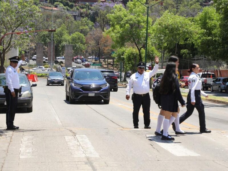 Refuerza SSP acciones de seguridad en planteles educativos, mantiene operativo Escuela Segura