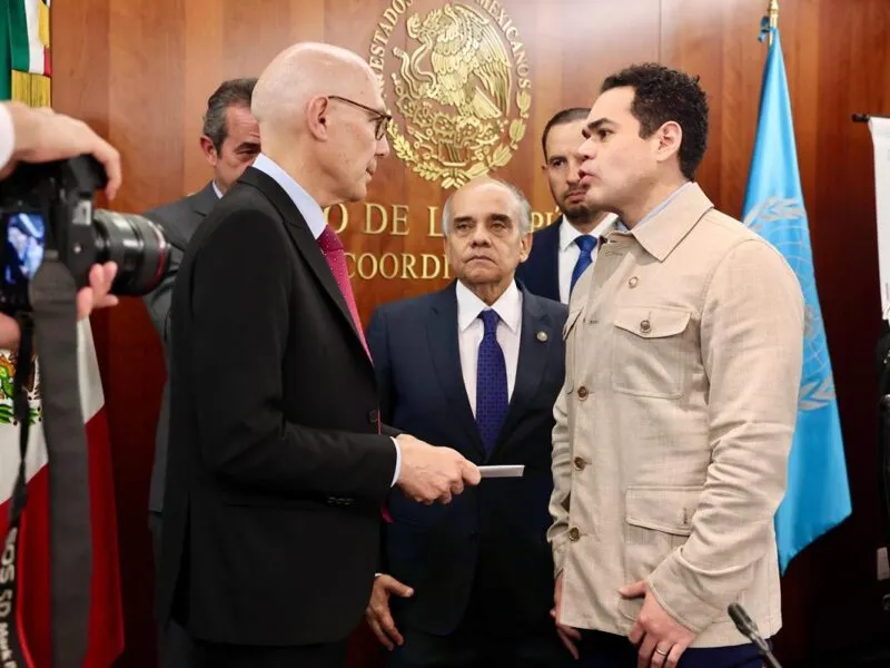 Senado recibe a Alto Comisionado de la ONU: PRI y PAN entregan documentos sobre desapariciones