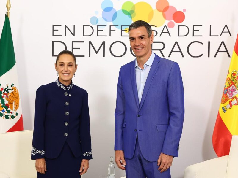 Sheinbaum y Sánchez sellan la normalización de relaciones entre México y España