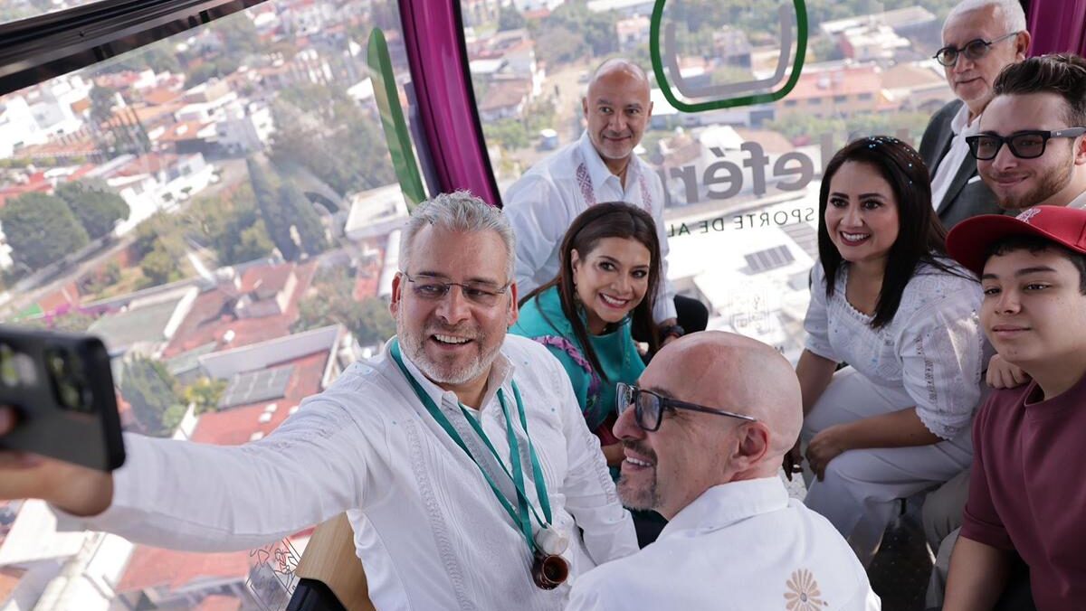 Teleférico de Uruapan impulsará economía y turismo: Bedolla 2