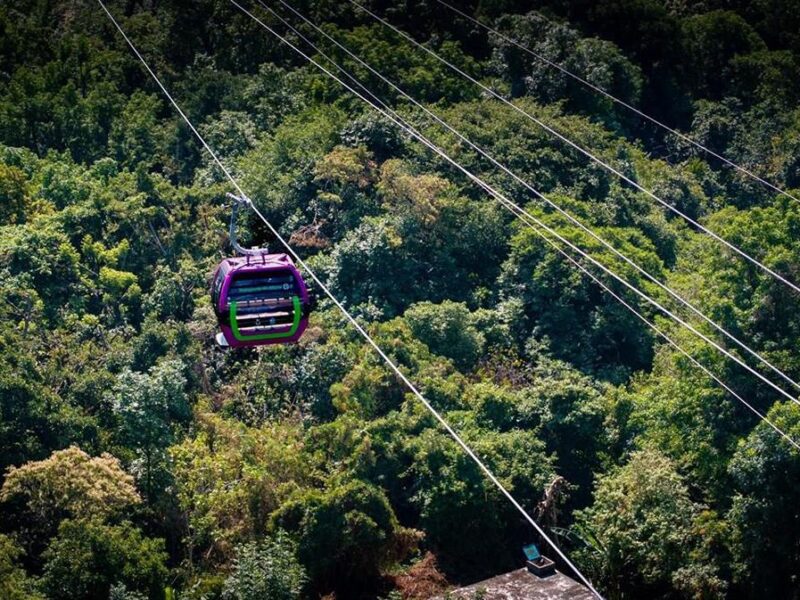 Teleférico de Uruapan permite viajar con tu bici
