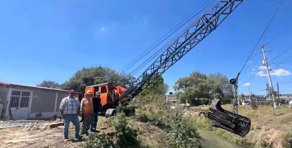 Tras más de 25 años de abandono, Mónica Valdez dio mantenimiento al Dren Cuate-2
