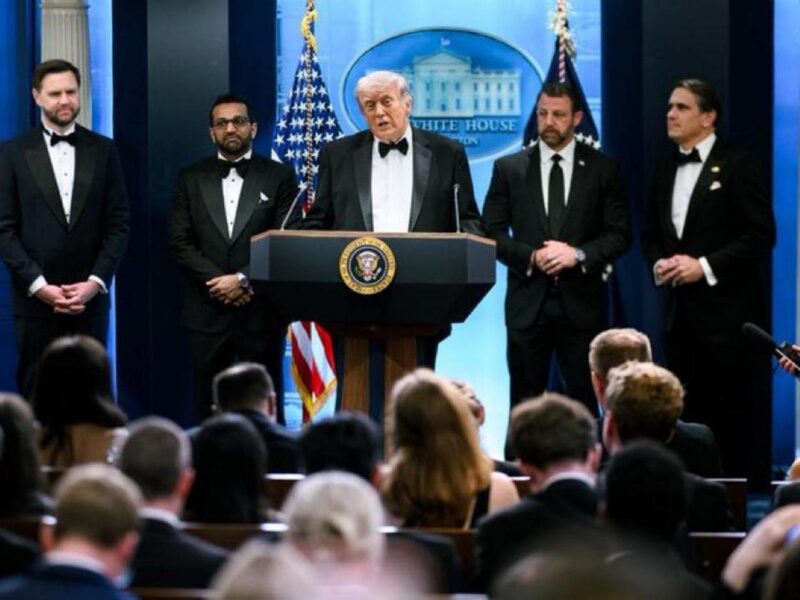 Trump afirma que el tirador en la cena de corresponsales fue motivado por un "odio anticristiano"