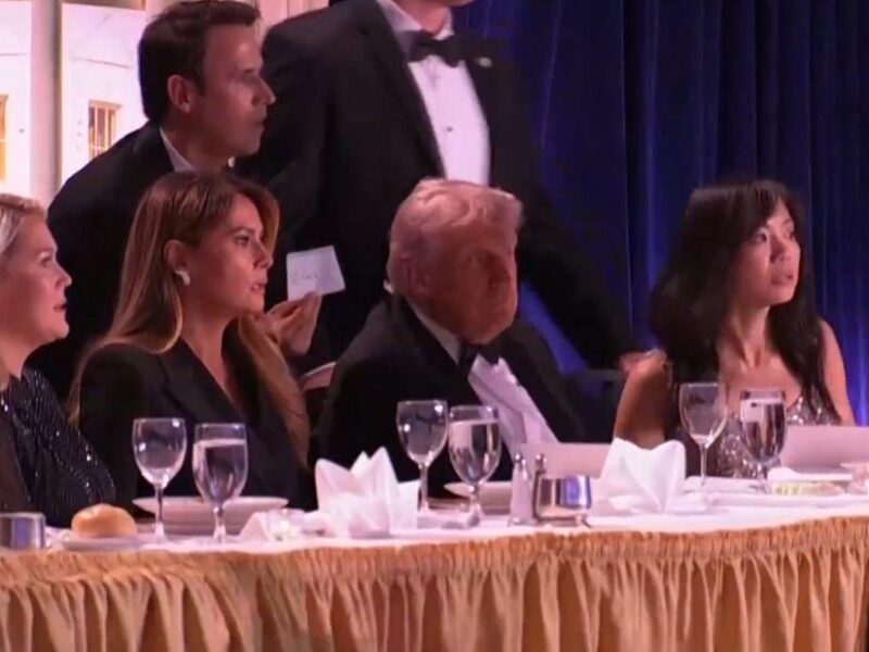 Trump y Melania evacuados de emergencia por tiroteo en Washington; tirador detenido y presidente ileso