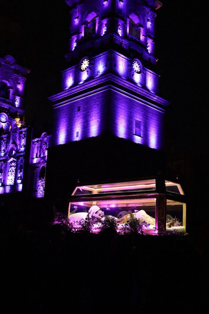 Turismo internacional, presente en la Procesión del Silencio de Morelia-2