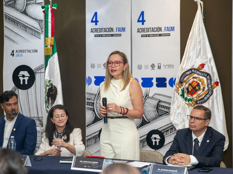 UMSNH busca reacreditación para Arquitectura en Morelia
