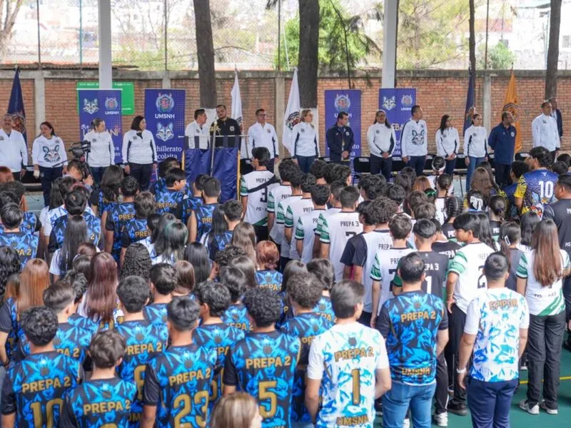 UMSNH inaugura la LIDEBANI 2026; convocan a estudiantes a priorizar el compañerismo