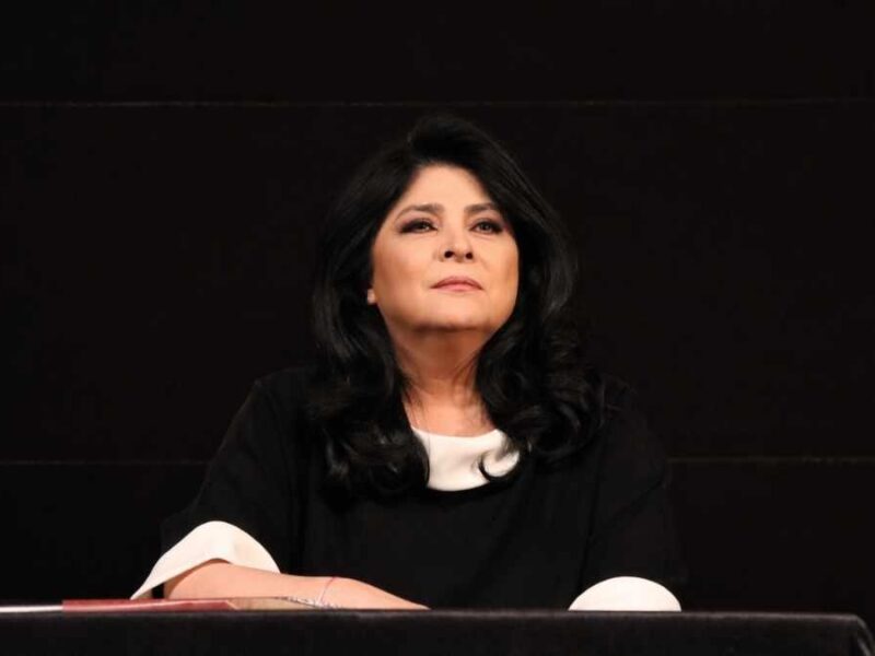Victoria Ruffo reacciona a la fortuna de Eugenio Derbez 1