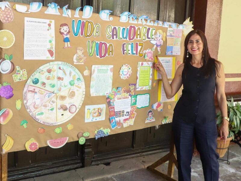 Vive Saludable avanza para llegar a todas y todos los estudiantes: Gabriela Molina