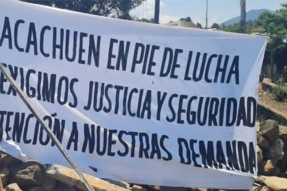 Acachuén mesa de negociación estado