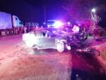 Un joven pierde la vida y dos personas más resultan lesionadas en aparatoso accidente en Michoacán