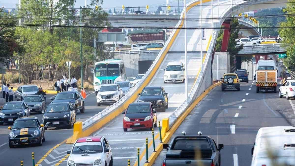 ¡Adiós al tráfico en el sur de Morelia!; inaugura Bedolla distribuidor vial Monarca de salida a Pátzcuaro-1