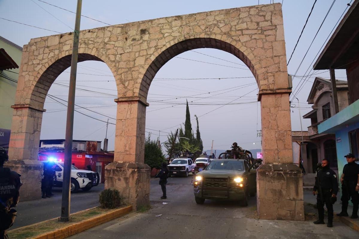 agente de seguridad herido enfrentamiento Copándaro