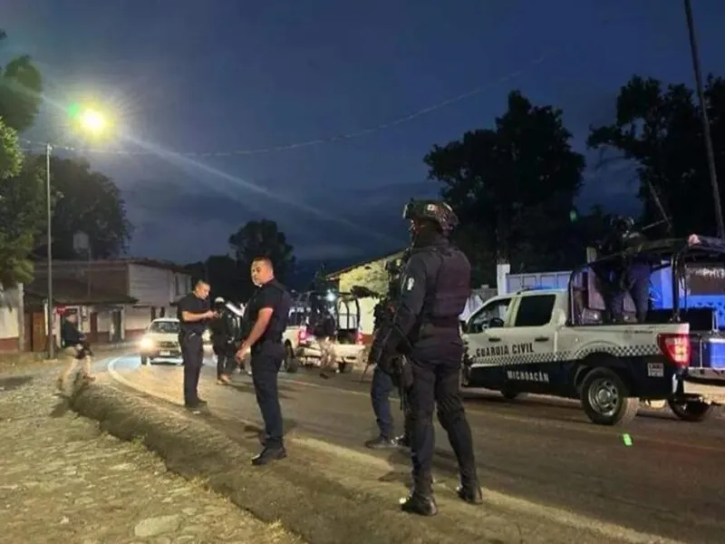 Atacan a balazos a elementos de la Guardia Civil en Santa Clara del Cobre