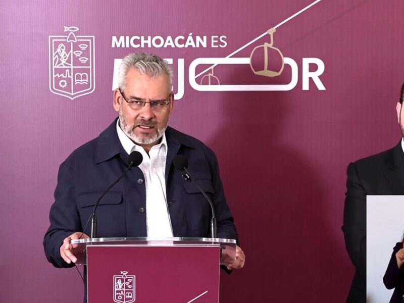 Bedolla defiende estrategia de seguridad en Michoacán
