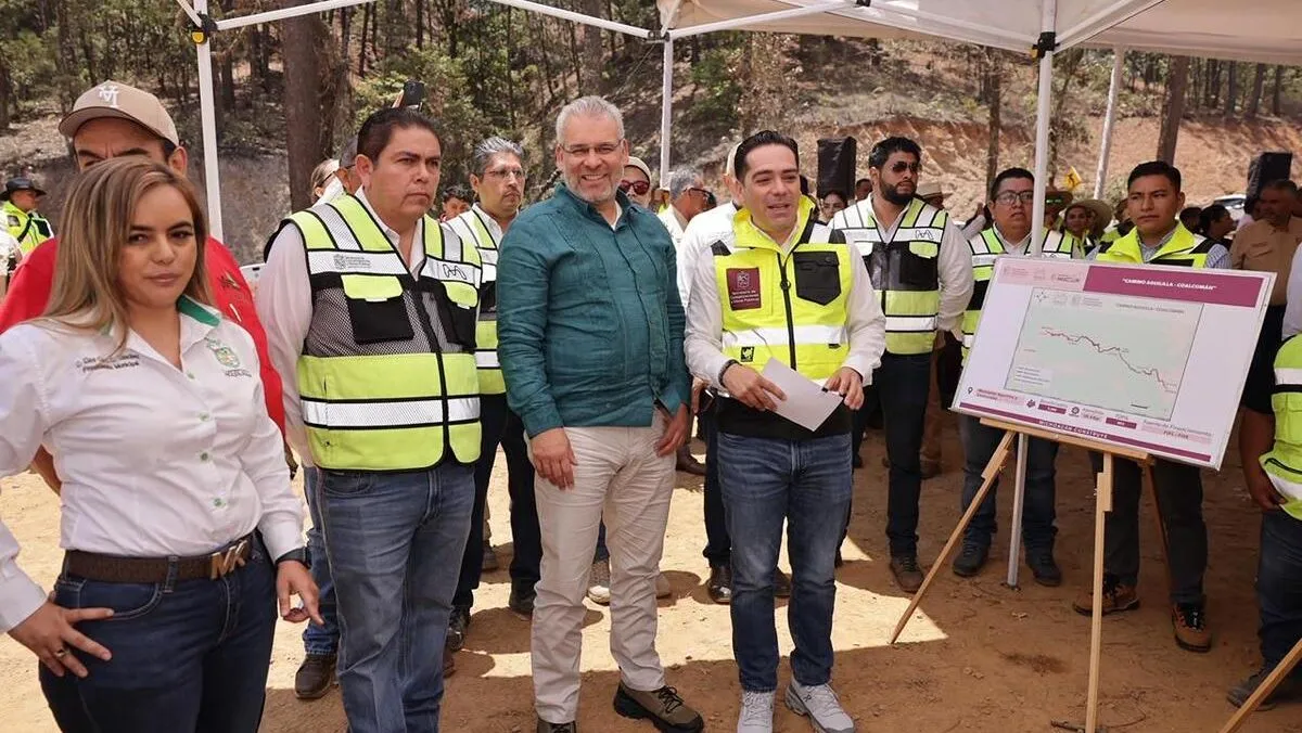 Bedolla Inaugura la nueva carretera Aguililla-Dos Aguas en Michoacán 2
