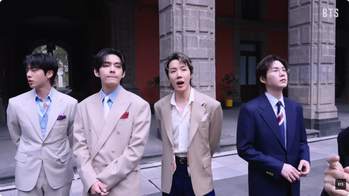 BTS Enamorados de México: Video Inédito Muestra su Visita a Palacio Nacional y Promesa de Regreso en 2027