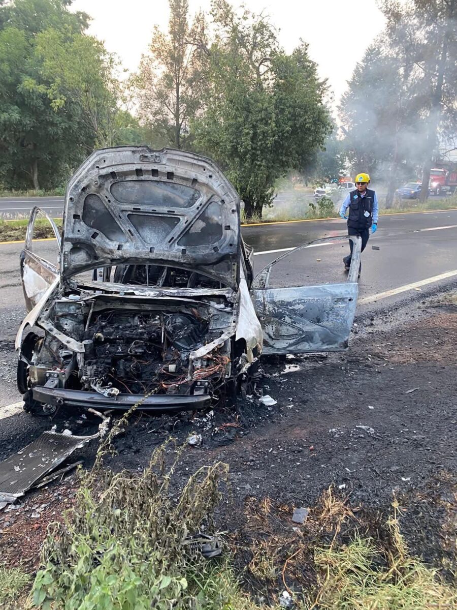 Carambola en Morelia-Pátzcuaro deja un fallecido y tres heridos.-1