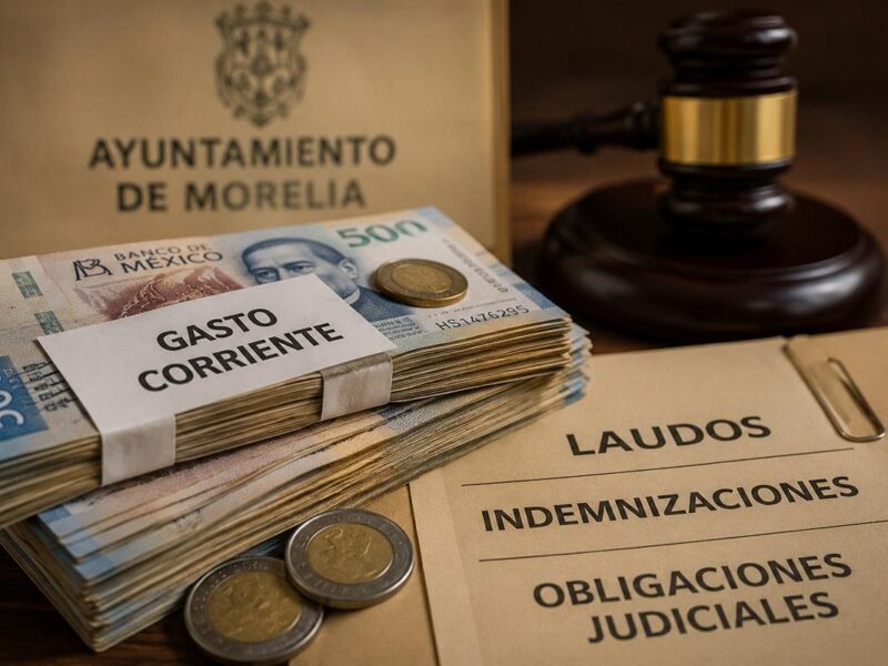 Carga Morelia obligaciones judiciales al gasto corriente