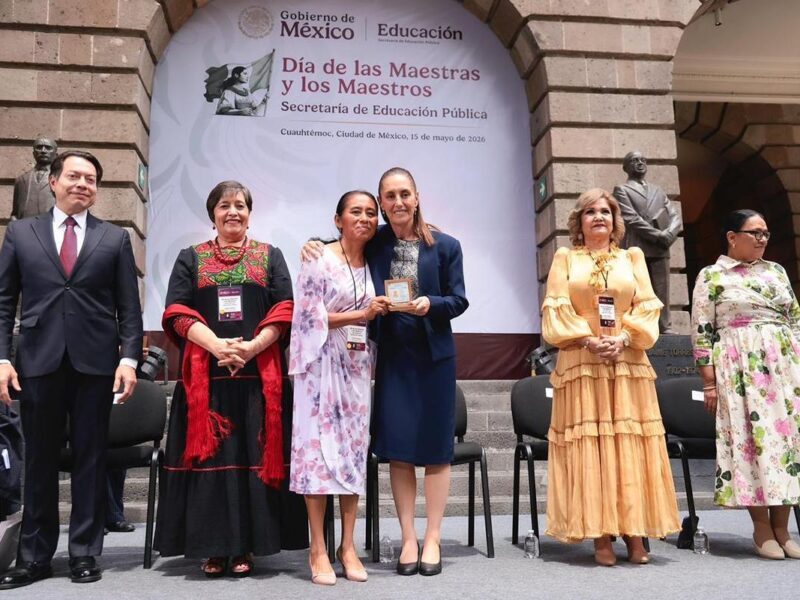 Con la presidenta, Michoacán vive un momento esperanzador en educación: Gabriela Molina