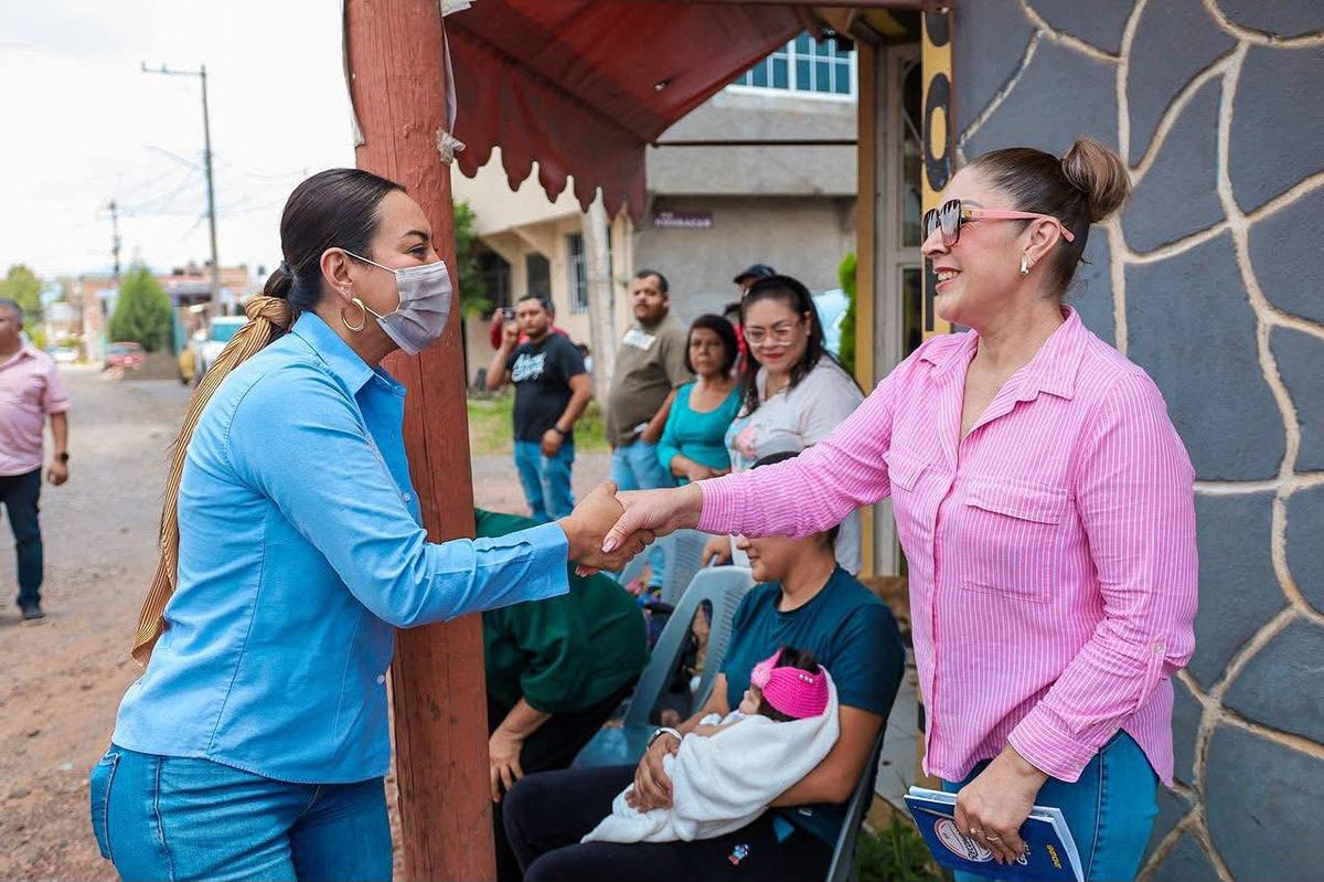 Con obras, Zacapu avanza en la transformación de sus colonias: Mónica Valdez