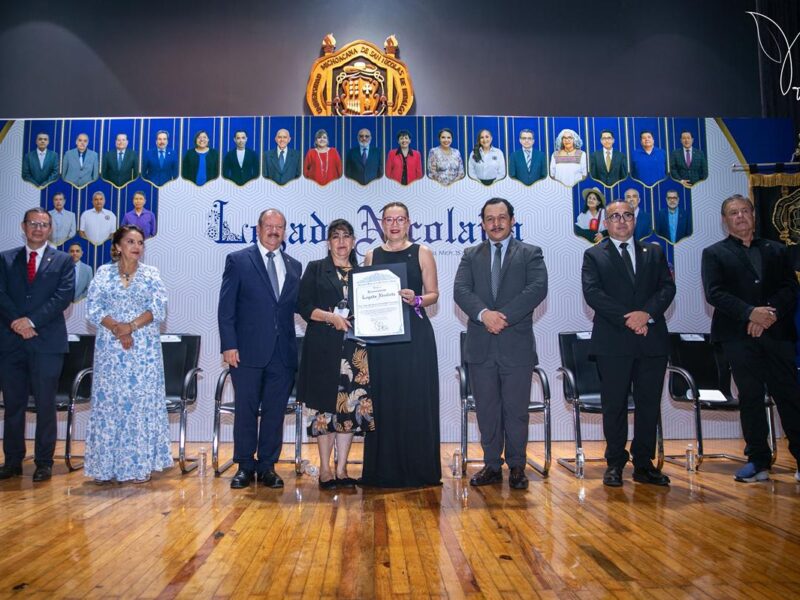 Defender la autonomía universitaria es un deber: Erik Avilés durante entrega del Legado Nicolaita