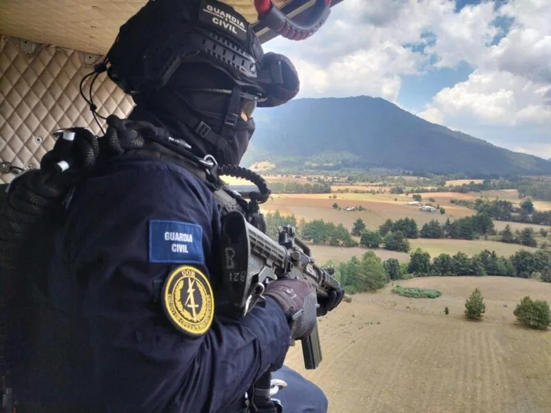 Despliega Guardia Civil Michoacán operativo en Nahuatzen tras ataque armado a Kuarichas