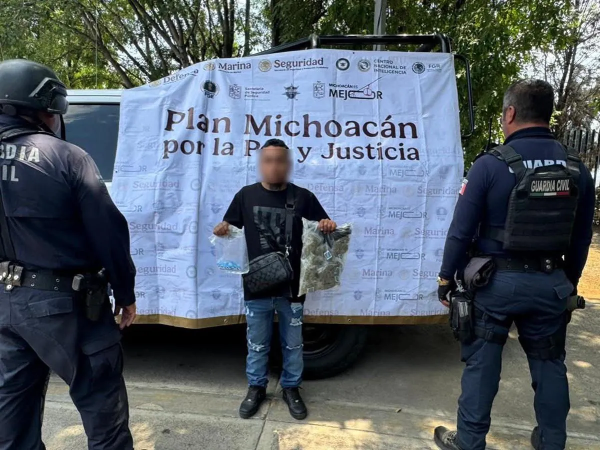 Detienen a un hombre en posesión de diversas drogas en Zamora